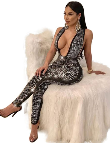 All Over Glam Jumpsuit, One Piece - Glam Necessities By Sequoia Wilson
