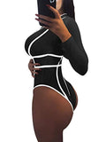 Krazi Stripe Black Bodysuit,  - Glam Necessities By Sequoia Wilson