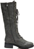 Double Buckle High Combat Boot,  - Glam Necessities By Sequoia Wilson