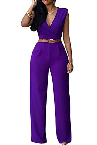 Jane Belted Jumpsuit,  - Glam Necessities By Sequoia Wilson