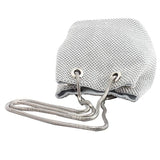 Full Glam Silver Bucket Bag,  - Glam Necessities By Sequoia Wilson
