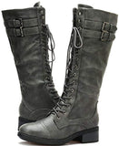 Double Buckle High Combat Boot,  - Glam Necessities By Sequoia Wilson