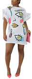 Graffiti Print Party Dress,  - Glam Necessities By Sequoia Wilson