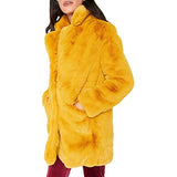 Fuzzy Faux Fur Long Coat,  - Glam Necessities By Sequoia Wilson