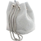 Full Glam Silver Bucket Bag,  - Glam Necessities By Sequoia Wilson