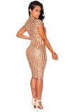 Evening V Neck Sequin Dress, Dresses - Glam Necessities By Sequoia Wilson