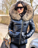 Renae Quilted Fur Coat,  - Glam Necessities By Sequoia Wilson