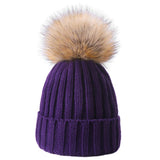 Knitted Pom Pom Hat,  - Glam Necessities By Sequoia Wilson