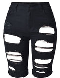 Jess Destroyed Shorts, Shorts - Glam Necessities By Sequoia Wilson