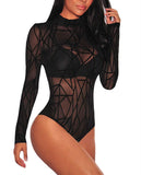 Amazing Sheer Bodysuit,  - Glam Necessities By Sequoia Wilson