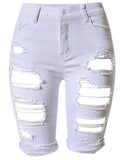 Jess Destroyed Shorts, Shorts - Glam Necessities By Sequoia Wilson