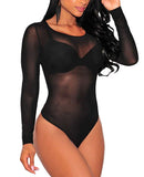 Amazing Sheer Bodysuit,  - Glam Necessities By Sequoia Wilson