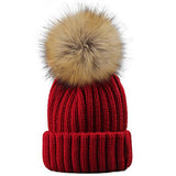 Knitted Pom Pom Hat,  - Glam Necessities By Sequoia Wilson