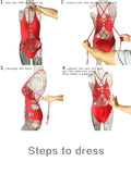Cross Lace Swimsuit, Swimwear - Glam Necessities By Sequoia Wilson