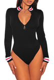 Racer Black Bodysuit,  - Glam Necessities By Sequoia Wilson