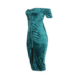 Soft Velvet Dress, Dresses - Glam Necessities By Sequoia Wilson
