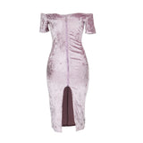 Soft Velvet Dress, Dresses - Glam Necessities By Sequoia Wilson