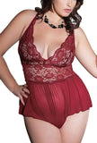 Teddy Deep V Neck Set,  - Glam Necessities By Sequoia Wilson