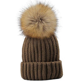 Knitted Pom Pom Hat,  - Glam Necessities By Sequoia Wilson