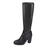 Tami Chunky Heel High Boots