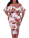Gloria Off Shoulder Dress, Dresses - Glam Necessities By Sequoia Wilson
