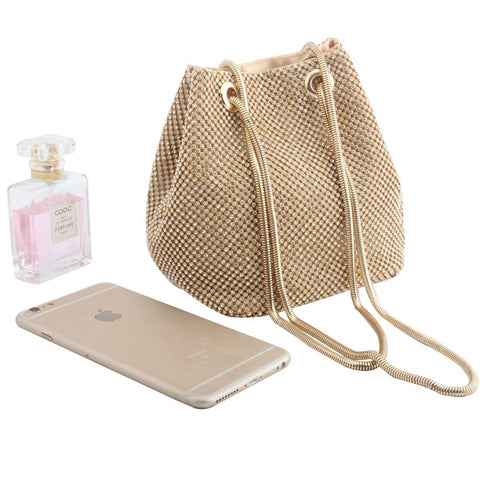Full Glam Gold Bucket Bag,  - Glam Necessities By Sequoia Wilson