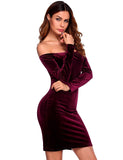 Velvet Touch Dress, Dresses - Glam Necessities By Sequoia Wilson