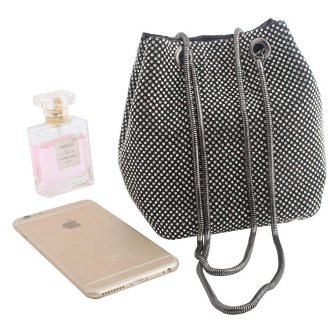 Full Glam Black Bucket Bag,  - Glam Necessities By Sequoia Wilson