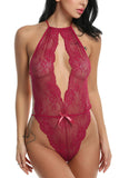 High Neck Lace Lingerie,  - Glam Necessities By Sequoia Wilson