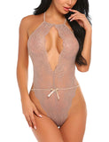 High Neck Lace Lingerie,  - Glam Necessities By Sequoia Wilson