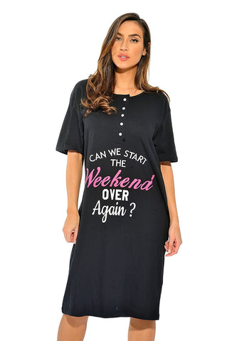 Perfect Sayings Nightgown,  - Glam Necessities By Sequoia Wilson