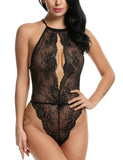 High Neck Lace Lingerie,  - Glam Necessities By Sequoia Wilson